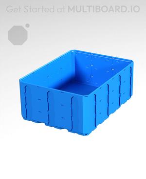 3x4x1.5 - Topped Multipoint Rail - Multibin Shell