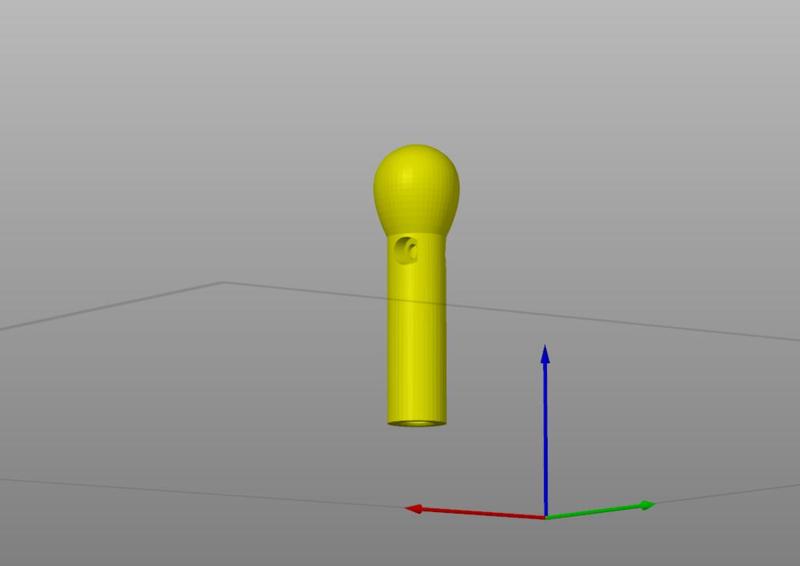 Tip for cable probe with M3 pressing screw