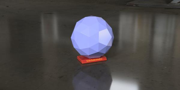 Snub Dodecahedron Solid