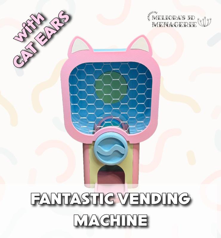 M3D - Fantastic Vending Machine with Cat Ears