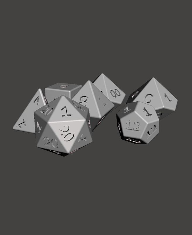 Coinflip Dice Set