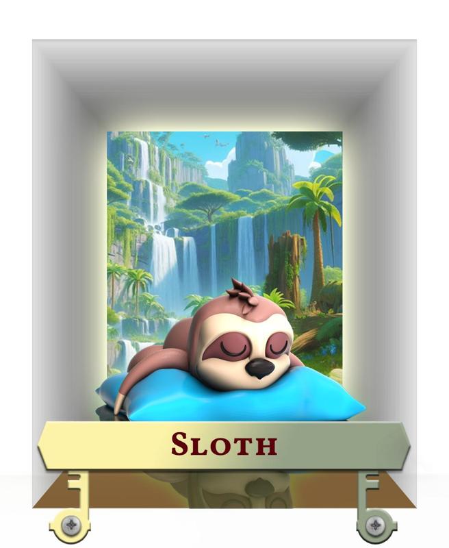 Throwback Sloth from 2022