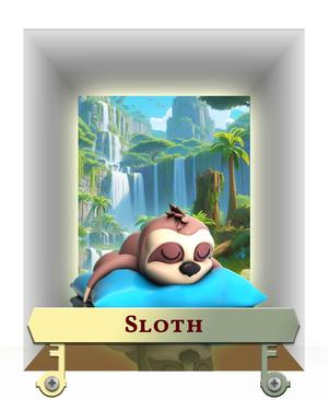 Throwback Sloth from 2022
