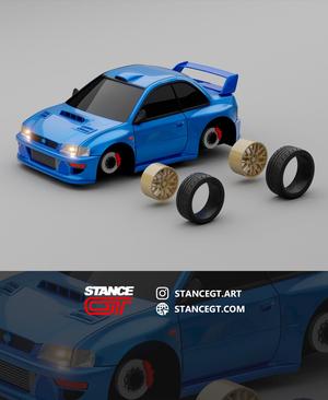 Subaru Impreza 22B | ORIGINALS | Model kit car