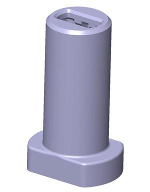 Vespa - Buchse Seitendeckel / side cover socket