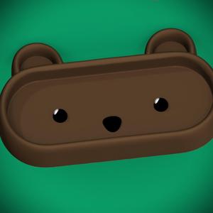 Bear -EyeGlass/Trinket Holder