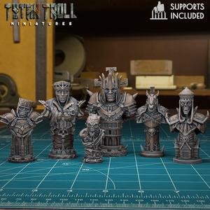 Undead Chess Set [Pre-Supported]
