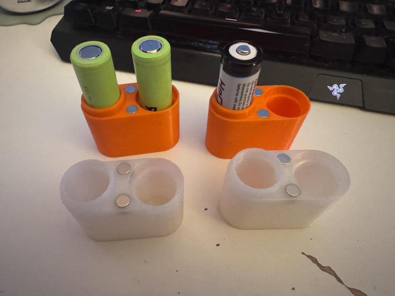 18650/21700 Protected Li-Ion Cell Battery Case