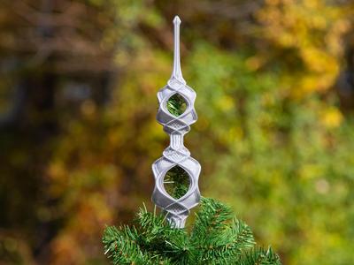 Lantern Christmas Tree Topper 2024