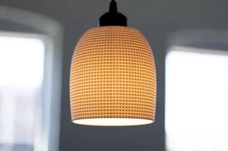 Grid Pendant Light