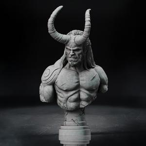 Hellboy bust - (Pre-Supported)