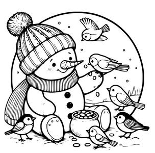 Snowman (6) coasters