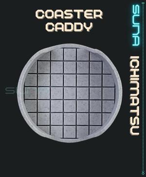 Coaster Caddy - Ichimatsu / Checkered