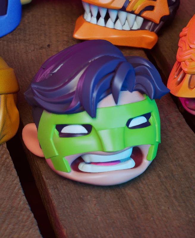 Li'l Green Lantern Head - #MASKtober - Comic Super Hero Fanart Collectible