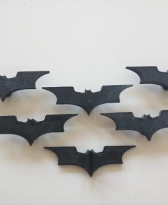Batman bike spoke beads