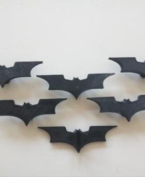 Batman bike spoke beads