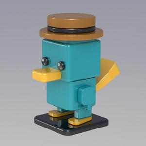 SQUARED PERRY THE PLATYPUS