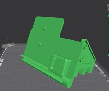 Ender 3 v3 KE , Vertical Display Adapter, for mounting in cabinet