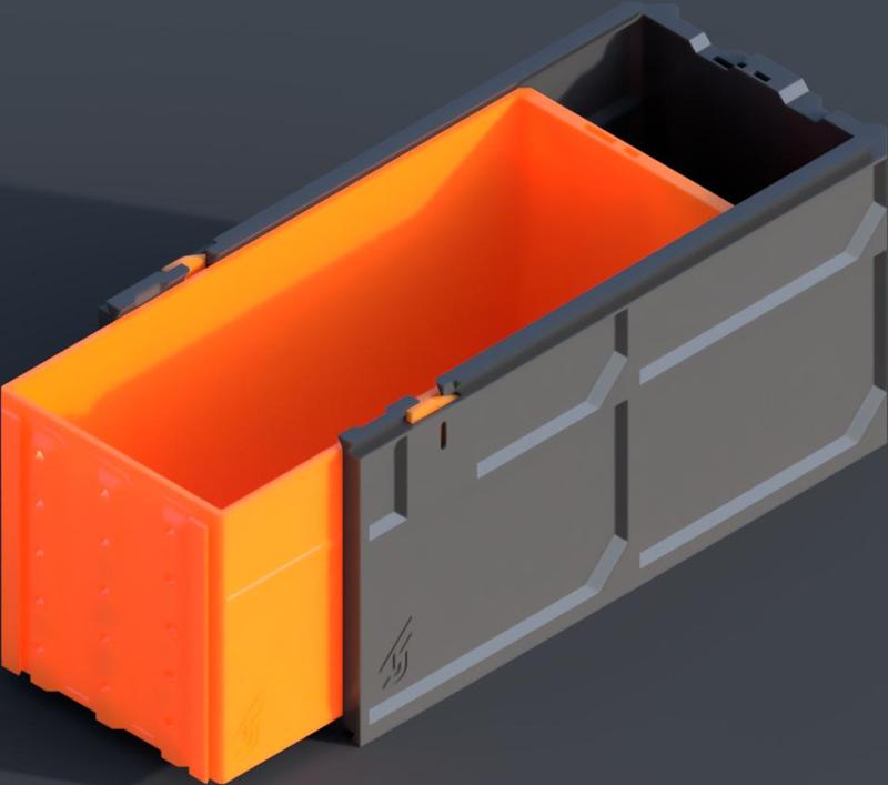 GEN2 185-1W-1.5H Decor Drawer