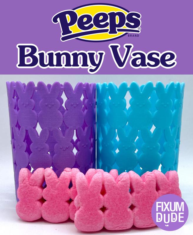 Peeps Bunny Vase/Basket