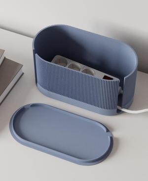 Cable Management Box - Line pattern - Cable Storage Collection