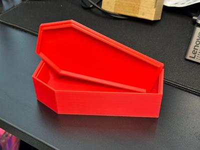 Coffin Desk Organizer