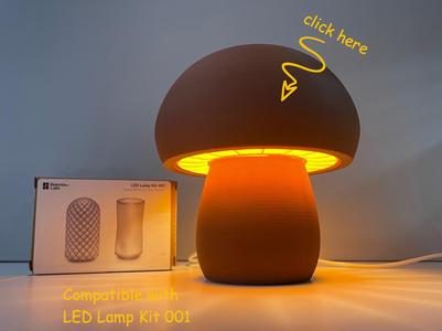 Mushroom light for LED Lamp Kit 001