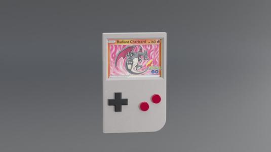 OG GameBoy Pokemon Card Display