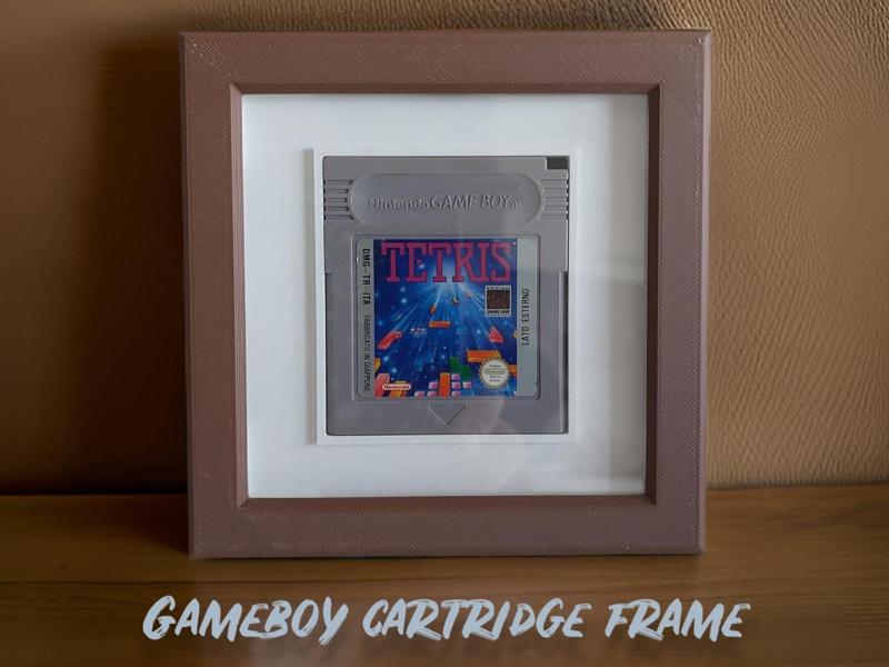 Classic Gameboy Game Frame