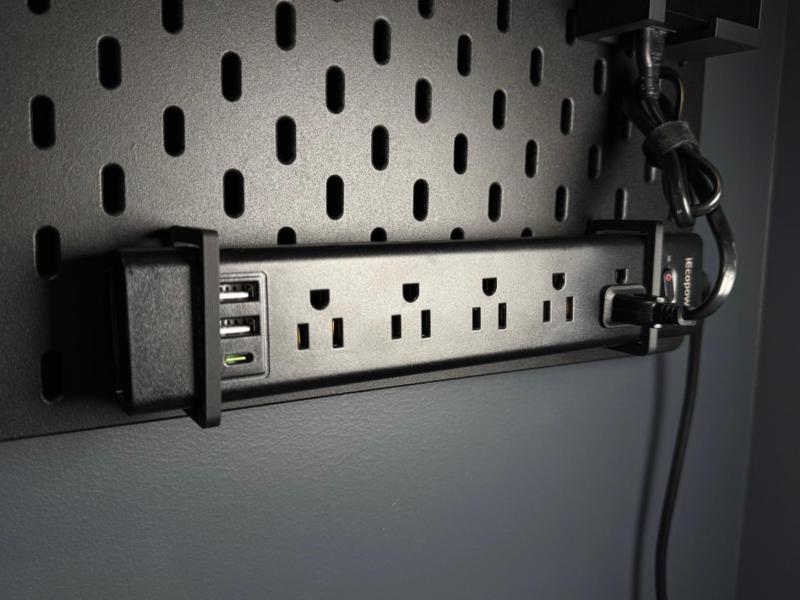IKEA Skadis Power Strip Holder 