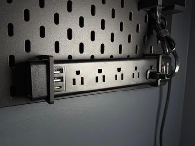 IKEA Skadis Power Strip Holder 