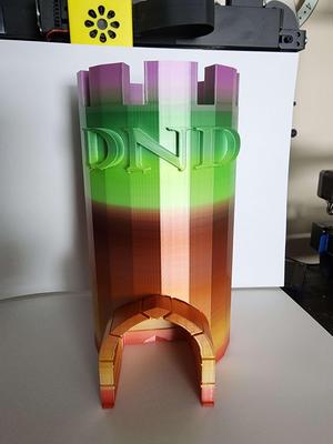 dice tower .stl