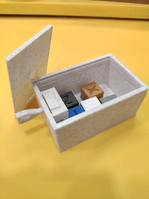 Sliding Dovetail Lock Box with Key