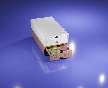 Coffee Pod Holder - Drawer style - Stackable - "Nescafè™ Dolce Gusto™" Pods - Remixable