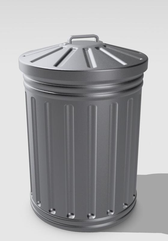 80s Dustbintrash can