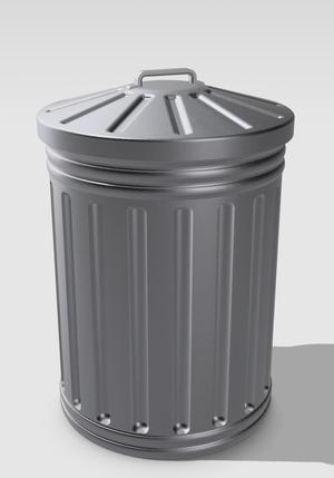 80s Dustbintrash can