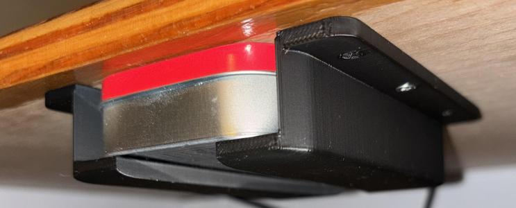 Under-Desk Holder for Altoid Mint Tins