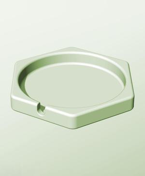 CH128-20-S Stacking slotted component box bin for makers