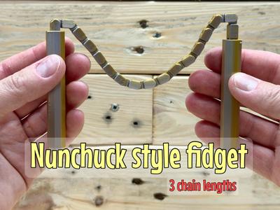 Nunchuck style fidget