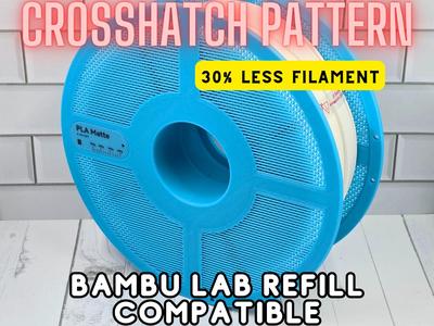 CrossHatch Style Spool - Bambu Refill Compatible