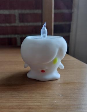 Pokemon litwick tea light