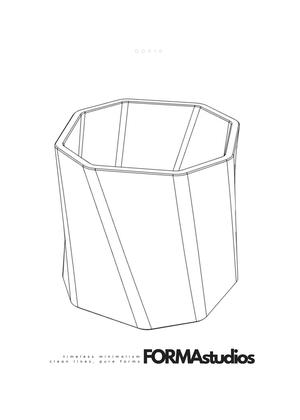 Desk Organizer / Pen Cup - FORMAstudios DO010