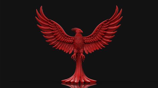 phoenix sculpture