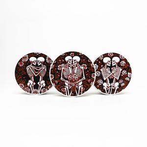 Skeleton Romance Coasters