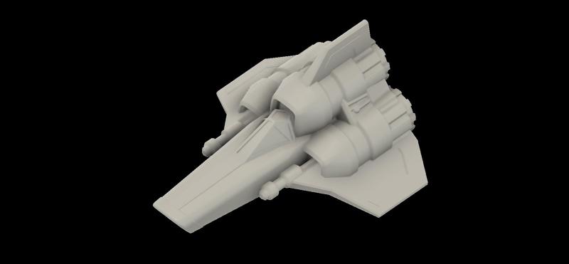 BSG Colonial Viper Minature 