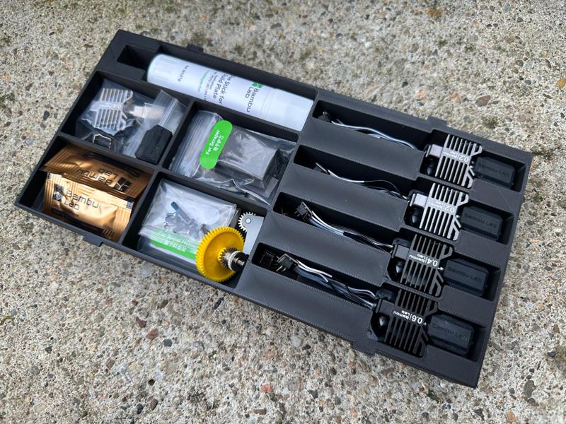 Spare Box for Bambulab (with and without the logo)