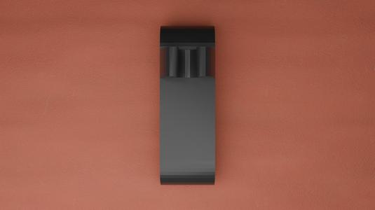 single adhereable cable management clip
