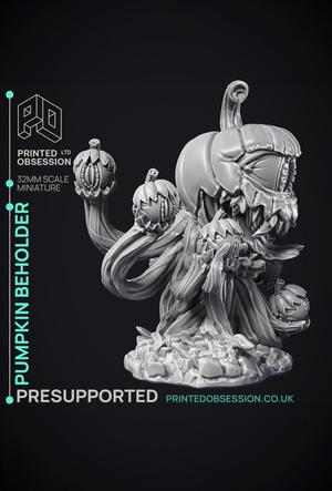 Pumpkin Eye terror - Major Aboration - Pre-supported - 32mm scale - D&D 