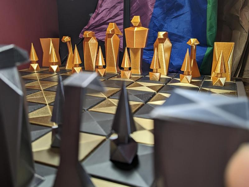 The Sentinel Chess Set