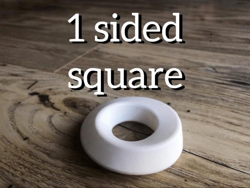 square mobius strip